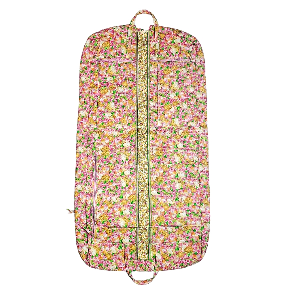 37b) ELIZABETH AUSTEN Vintage Floral Travel Garment Bag - Picture 2 of 11